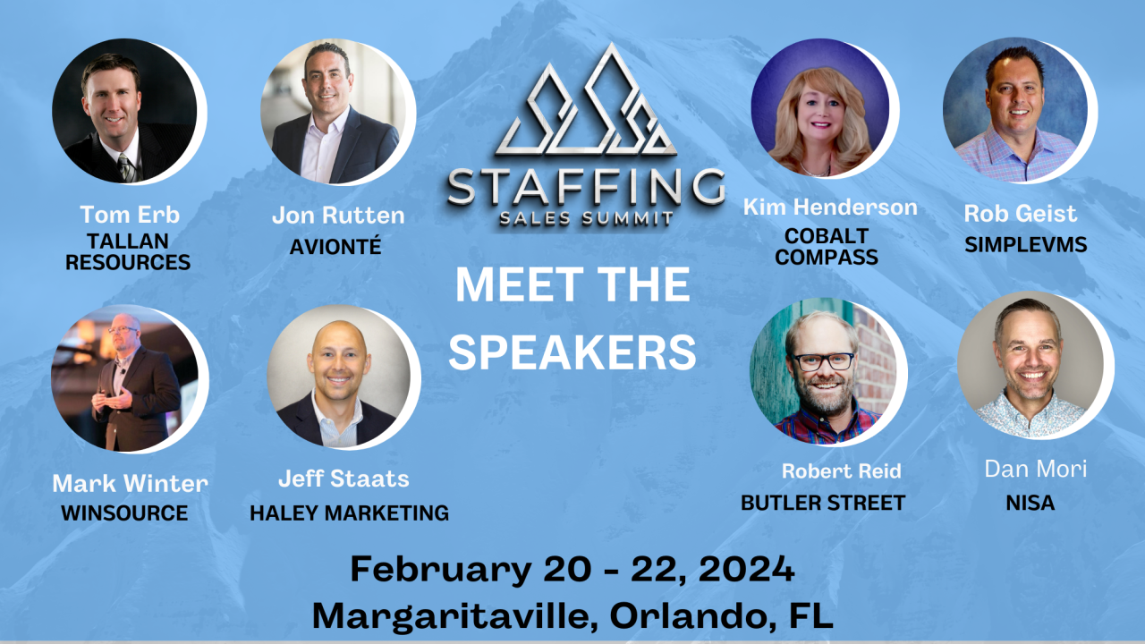 Staffing Sales Summit 2024